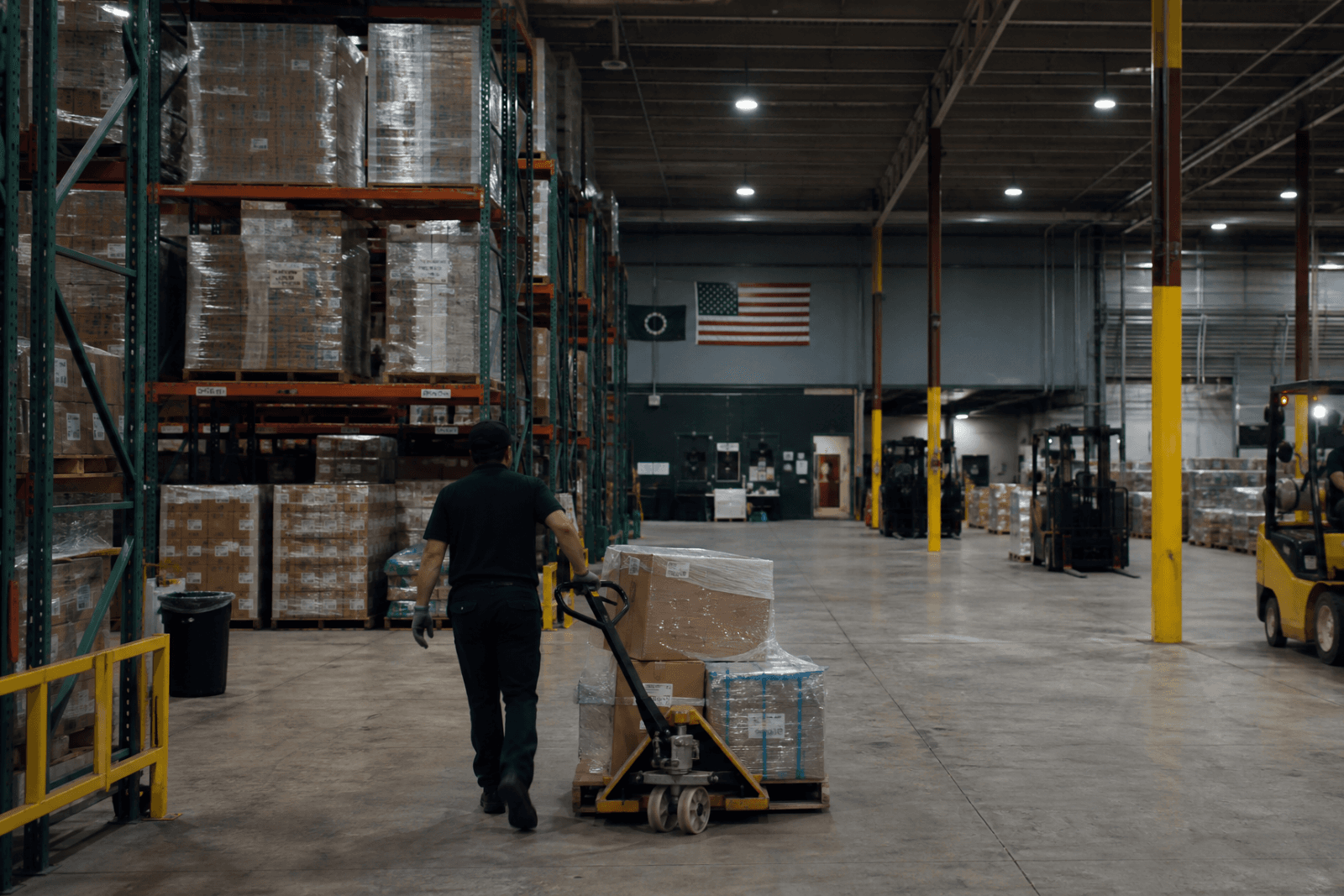 Warehouse fulfillment and inventory logistics operations