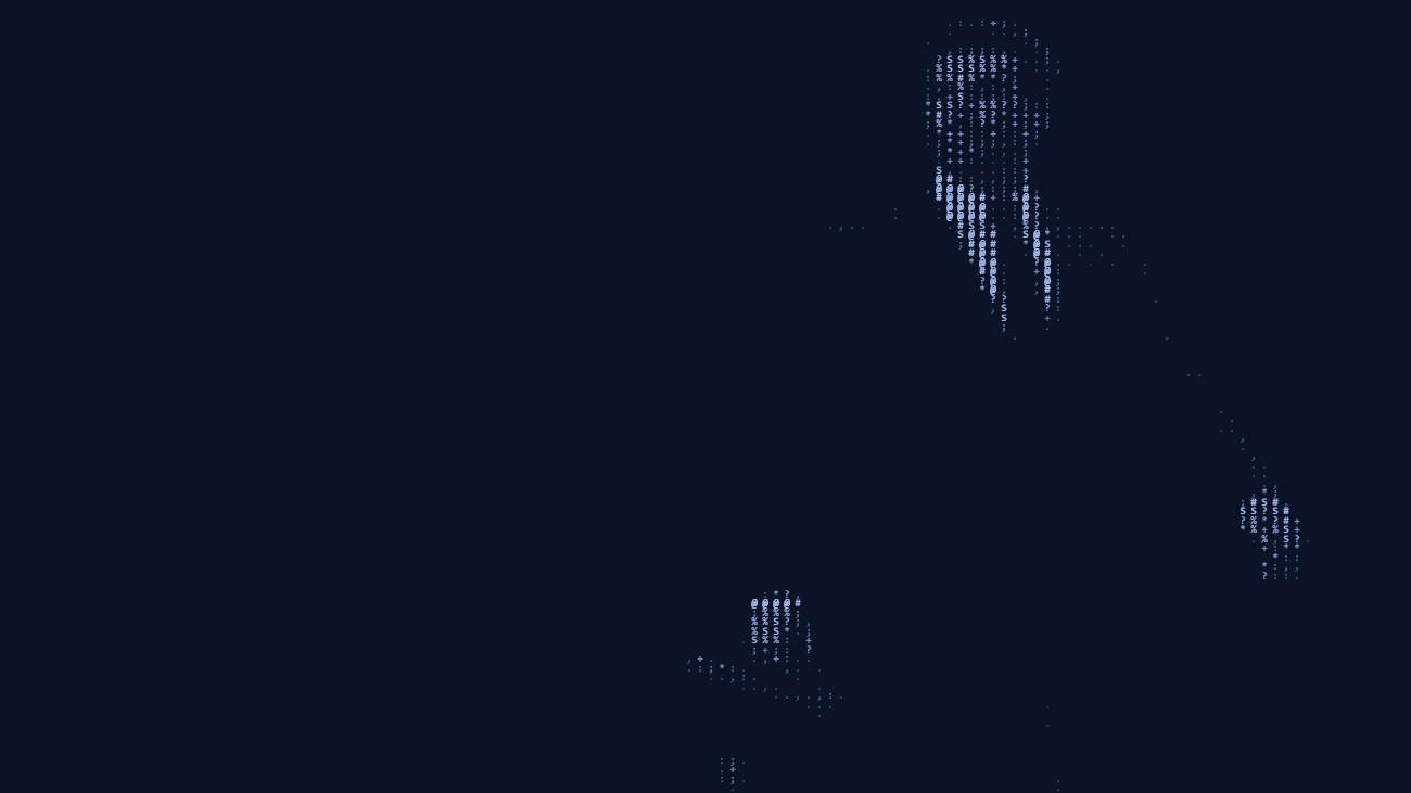 Financial chart rendered in a digital halftone style