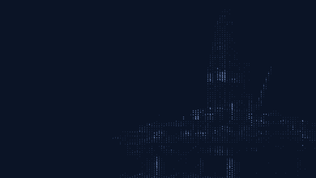 Cargo ship rendered in a digital halftone style
